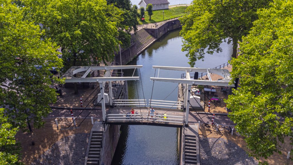 De sluizen in Vreeswijk