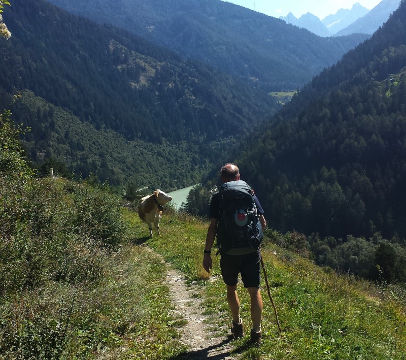 wandelen over de Via Claudia