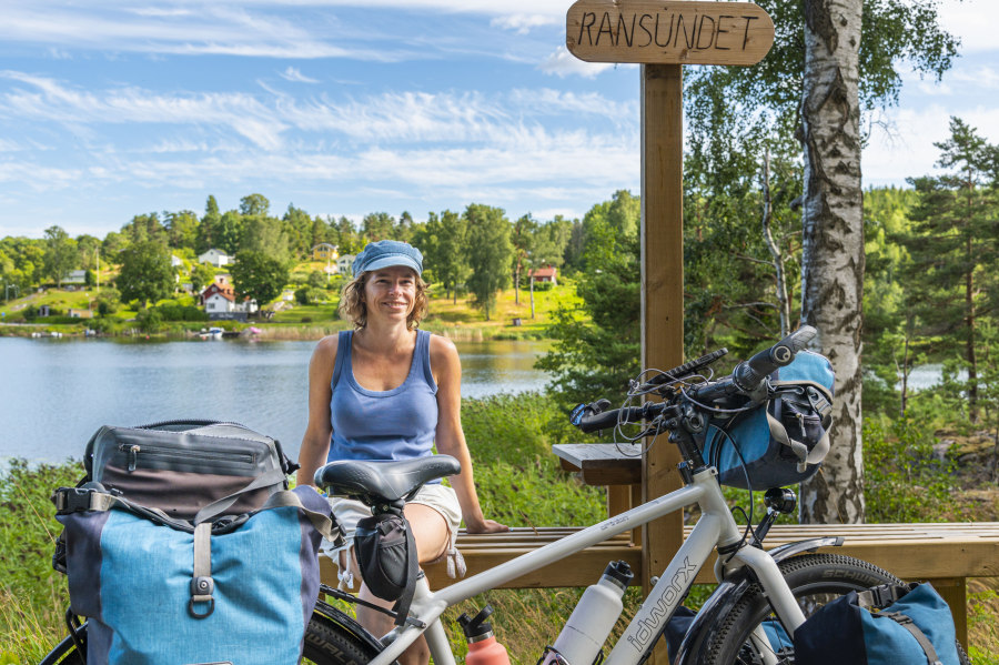 De fietsroute Vänerleden in Zweden is genomineerd voor de Fietsroute van het Jaar 2023