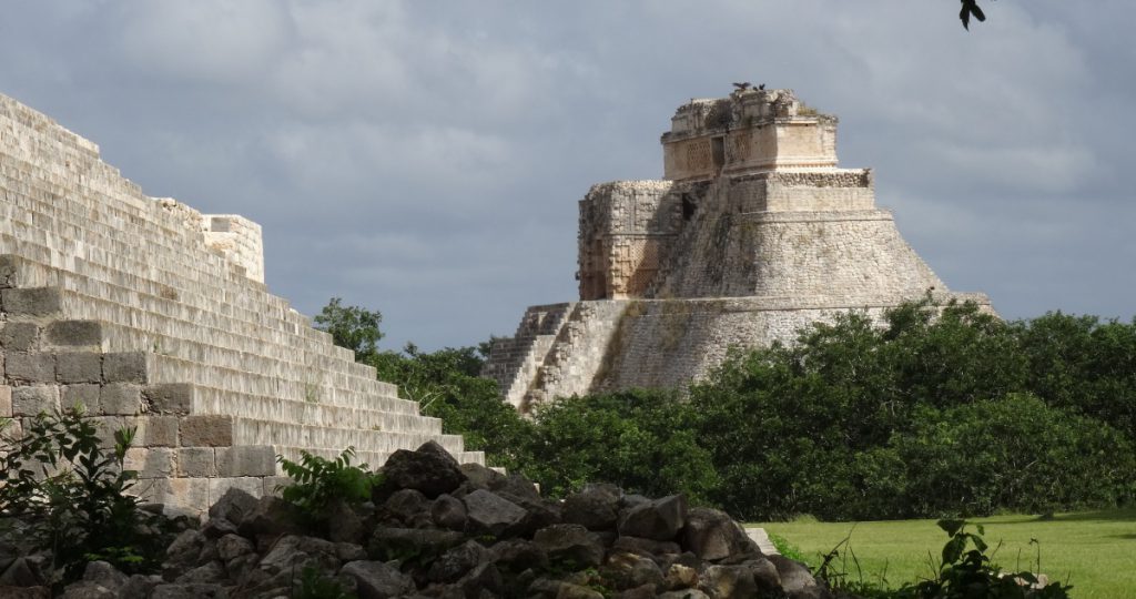 Frank van Rijn bezocht de indrukwekkende piramides van de Maya's in Midden-Amerika