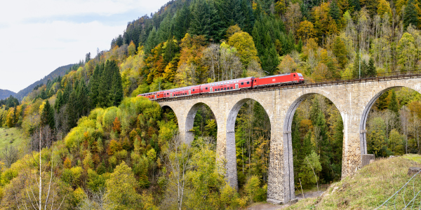 Met de trein reizen in Duitsland