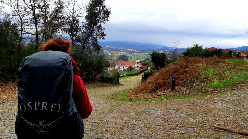 Wandelen over de Camino Portugues