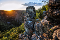 De heksendansplaats in de Harz