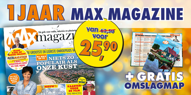 aanbieding MAX Magazine