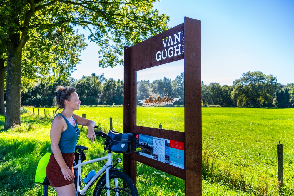 Van Gogh Drenthe Fietsroutes is genomineerd voor de Fietsroute van het Jaar 2024