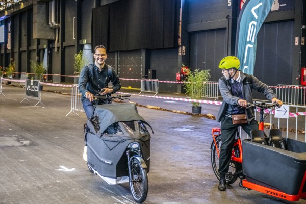 Elektrische fietsen testen op de Challenge