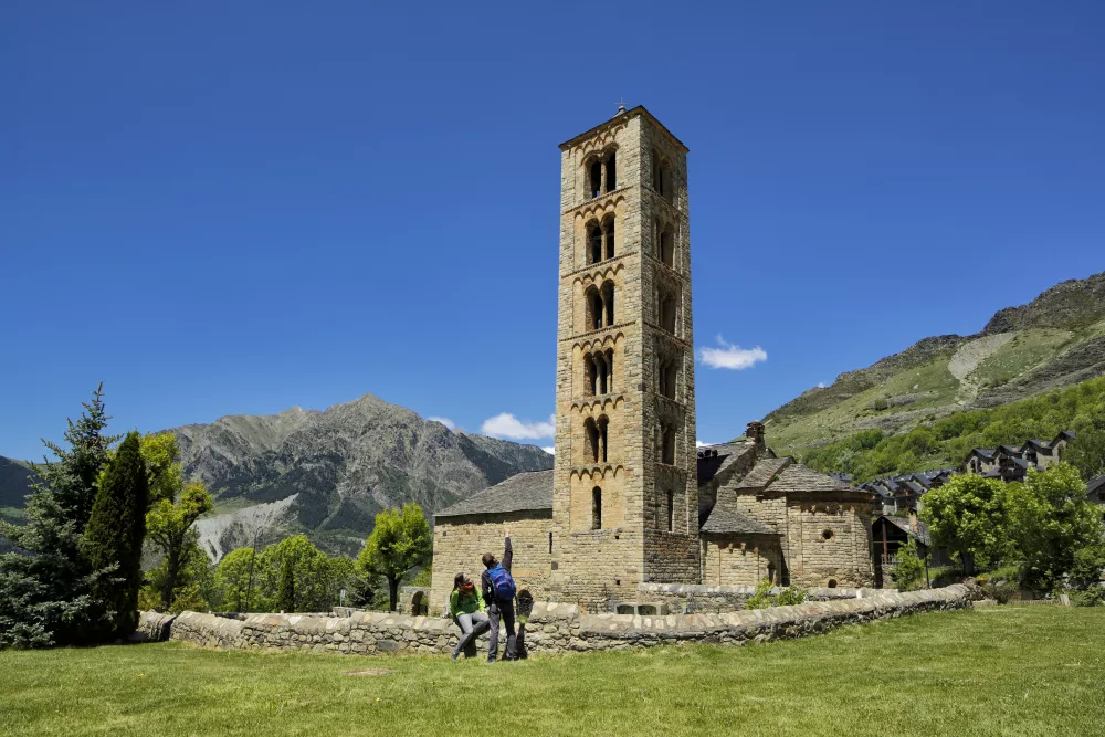 Kerk in de Catalaanse Pyreneeën
