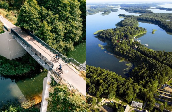 Fietsen en wandelen in West-Pommeren en Mazurië