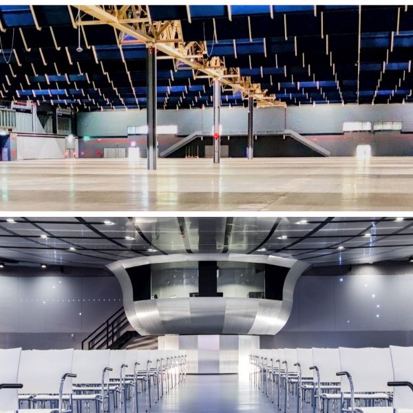 nieuwe hallen en zalen in Jaarbeurs