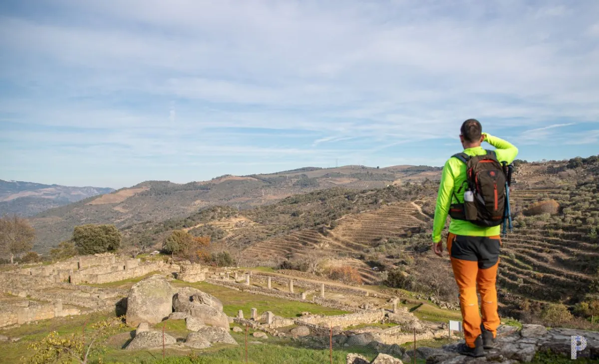 Wandelaar in Noord-Portugal