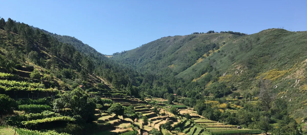 Landschap in Noord-Portugal