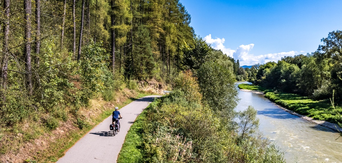 Fietsen langs de Dunajec
