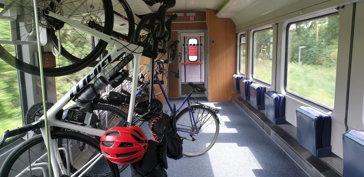 Fietsen in de trein