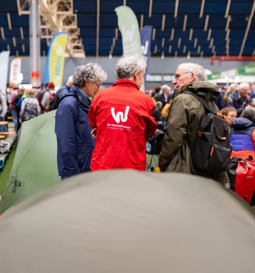 trekkersveld op de Fiets en Wandelbeurs